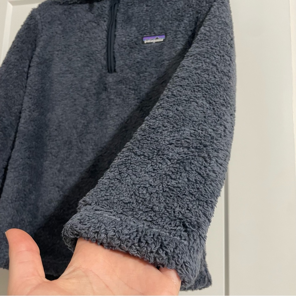 Patagonia Women's Los Gatos 1/4-Zip Fleece Sunken Blue - Picture 8 of 12